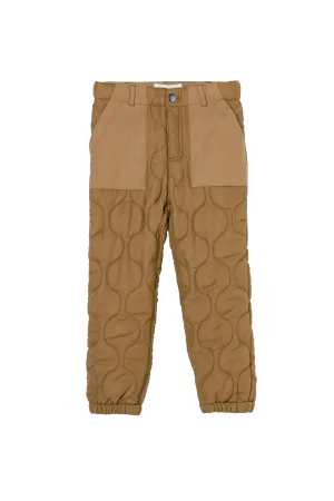 ALEX Tobacco Quilt - Quilted Cargo Pants