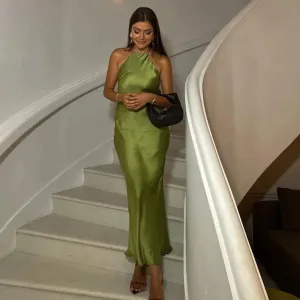 Arielle - Elegant Wrap Maxi Dress
