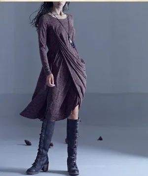 ARTKA WRAP NEPPY MIDI DRESS