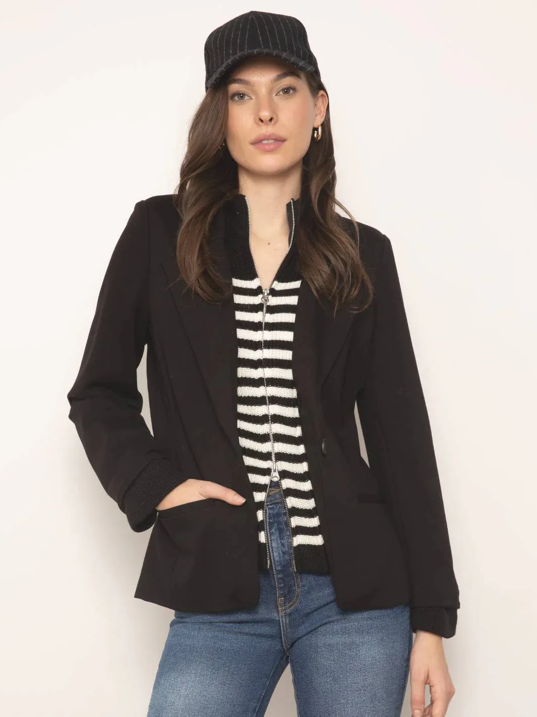 Avalon Dickie Blazer, Black
