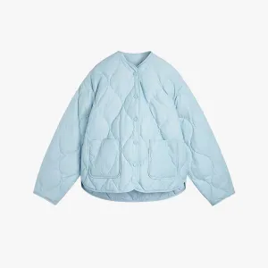 Baby Blue Oversized Overcoat