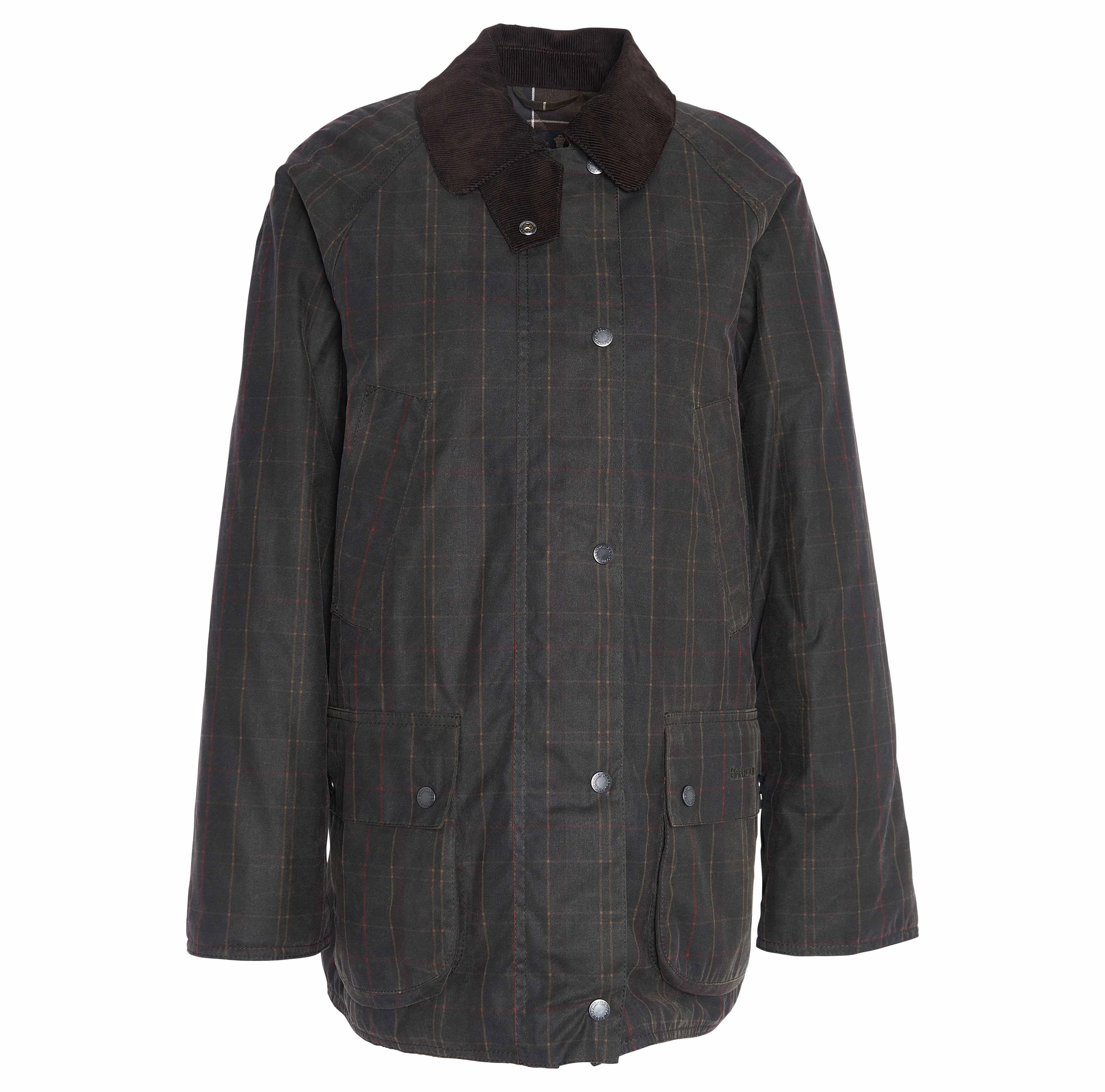 Barbour Womens Ashby Wax Jacket Tartan