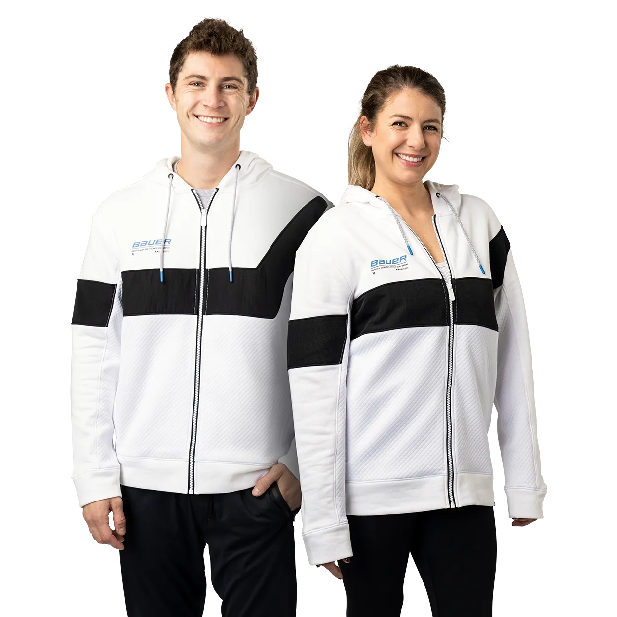 BAUER TEXTURED FULLZIP SENIOR