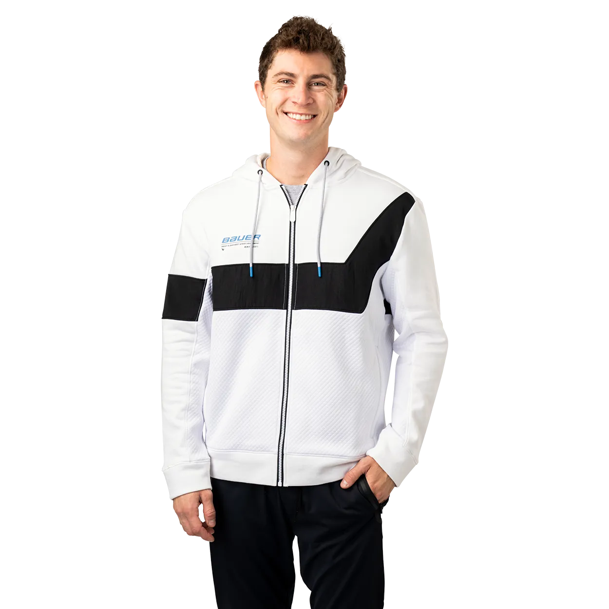 BAUER TEXTURED FULLZIP SENIOR