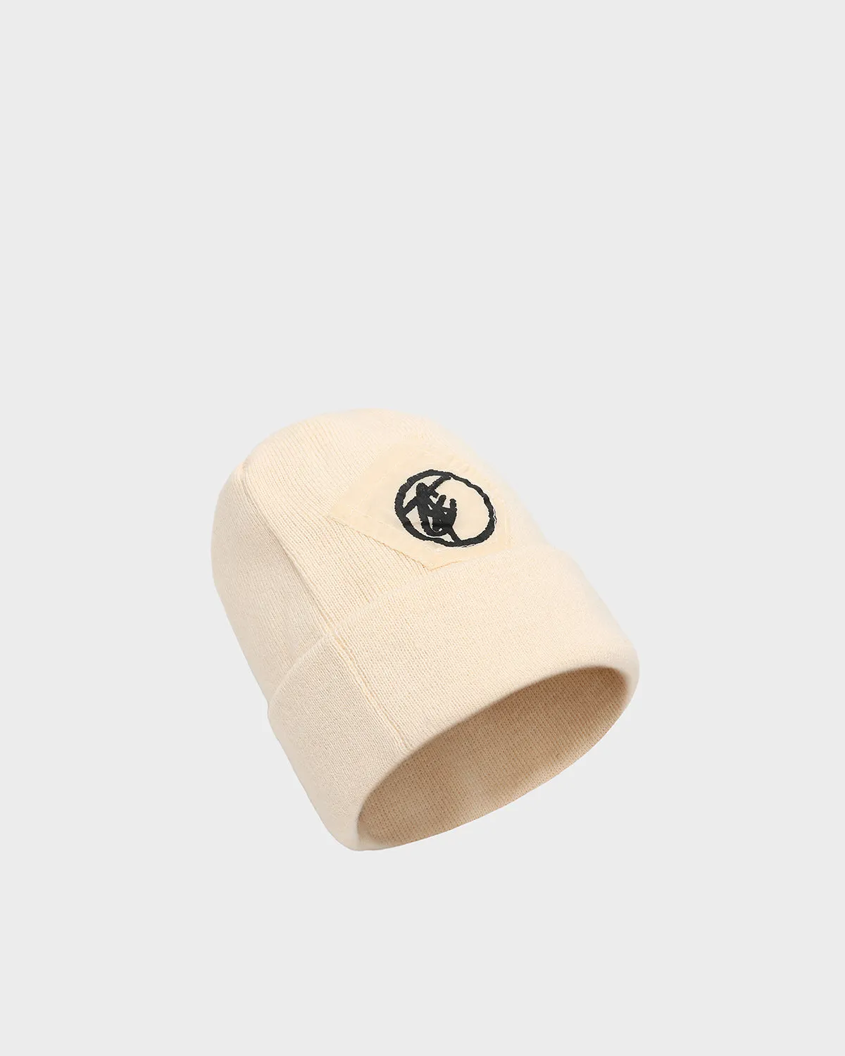 Beanie Scarf Set in Cream White
