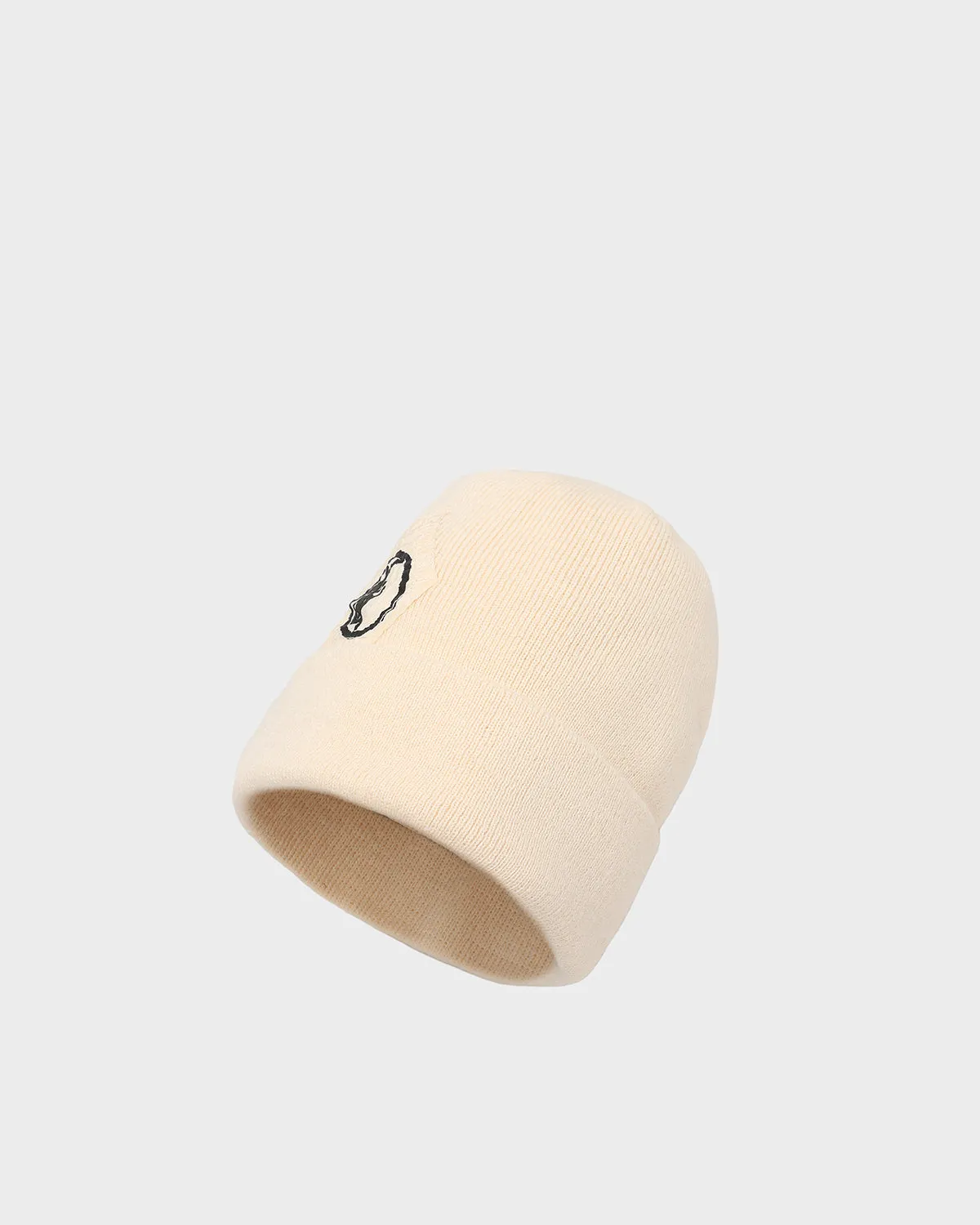 Beanie Scarf Set in Cream White