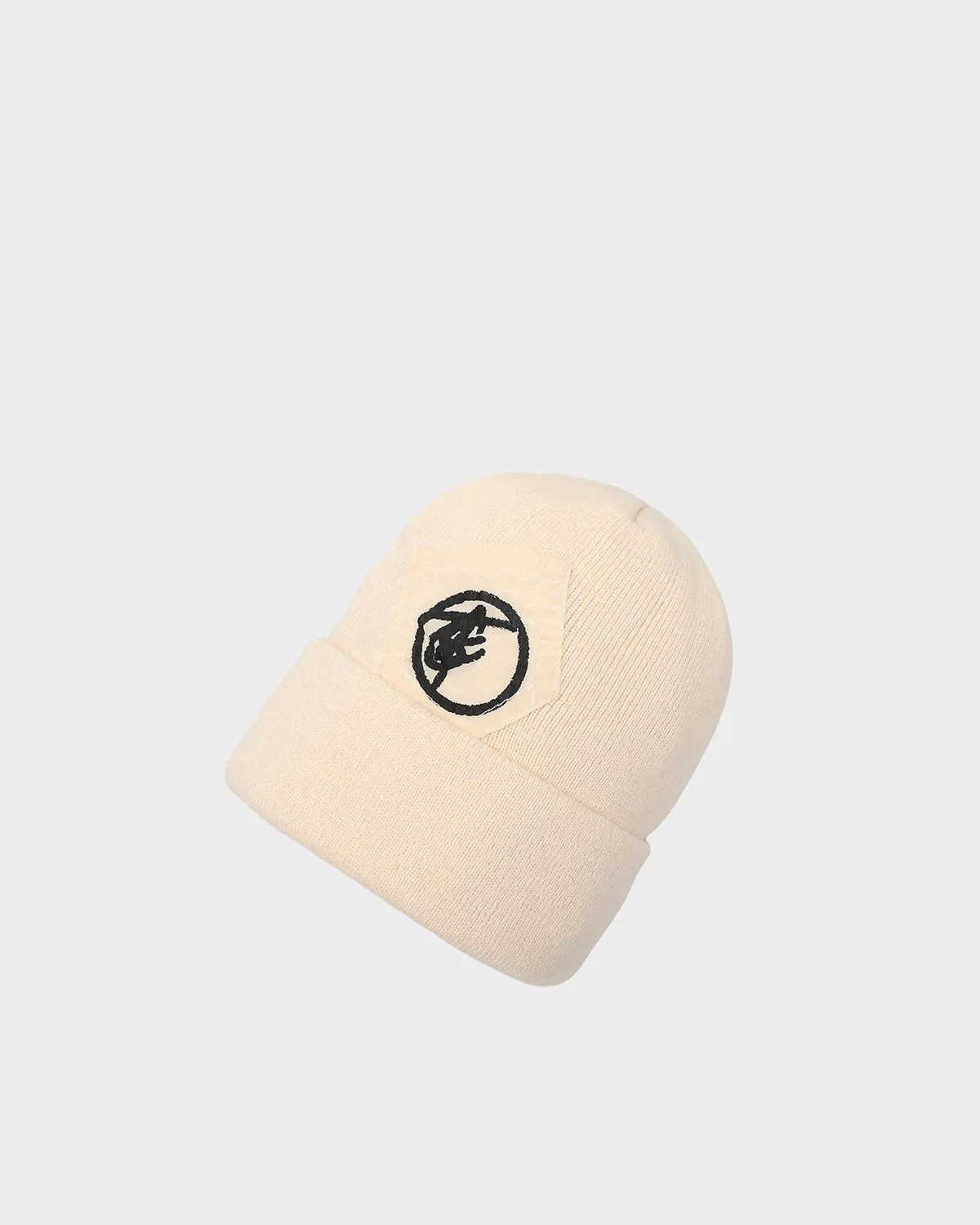 Beanie Scarf Set in Cream White