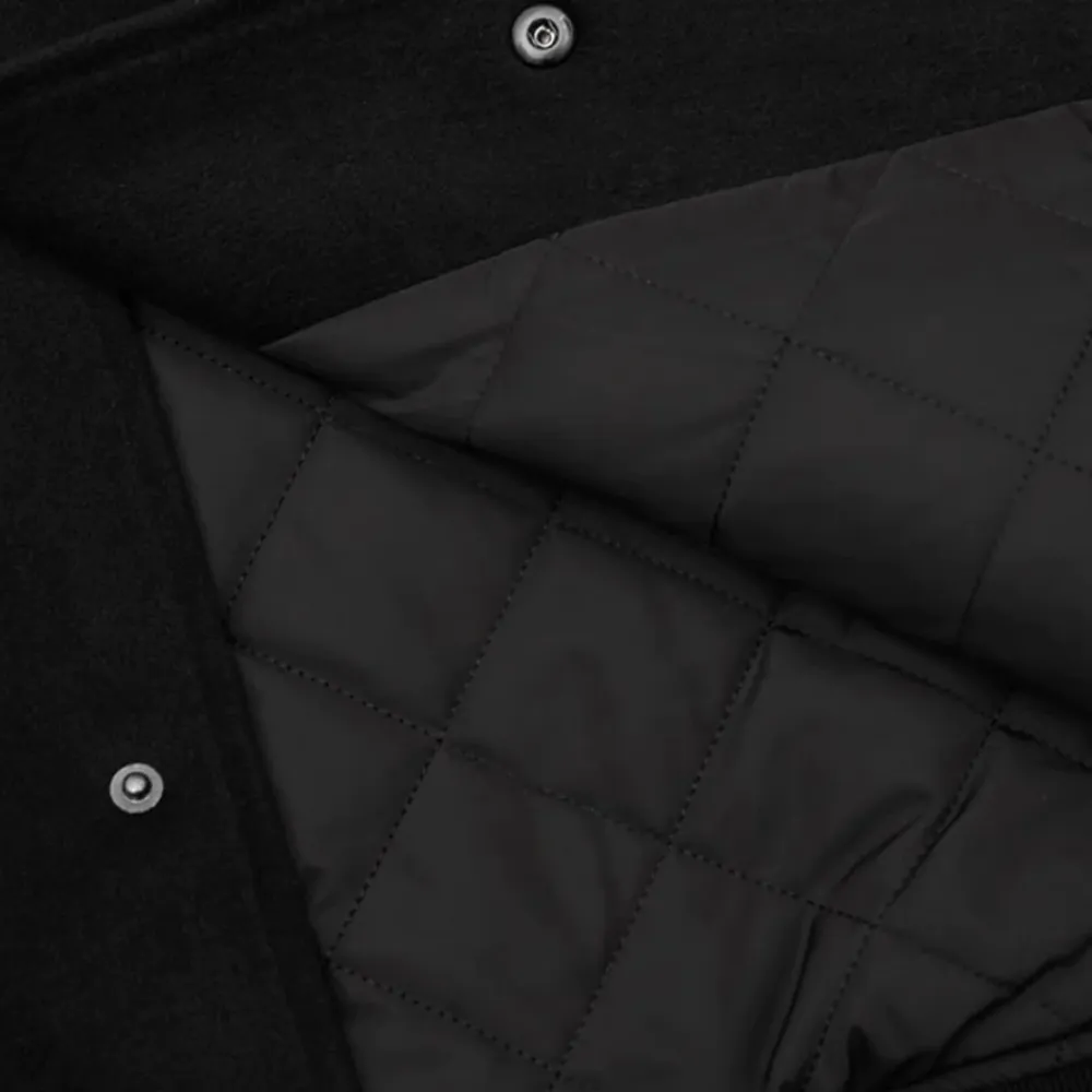 “Black Wool Embroidered” Jacket