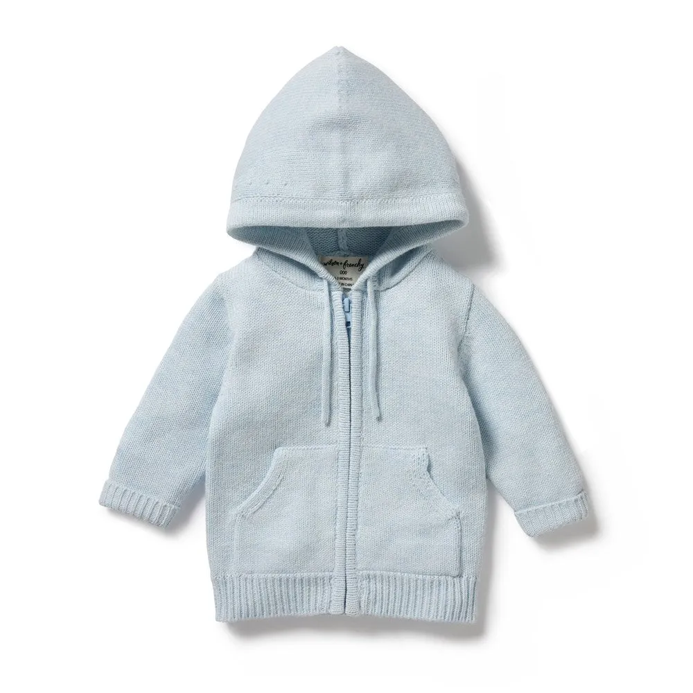 Bluebell Knitted Zipped Jacket