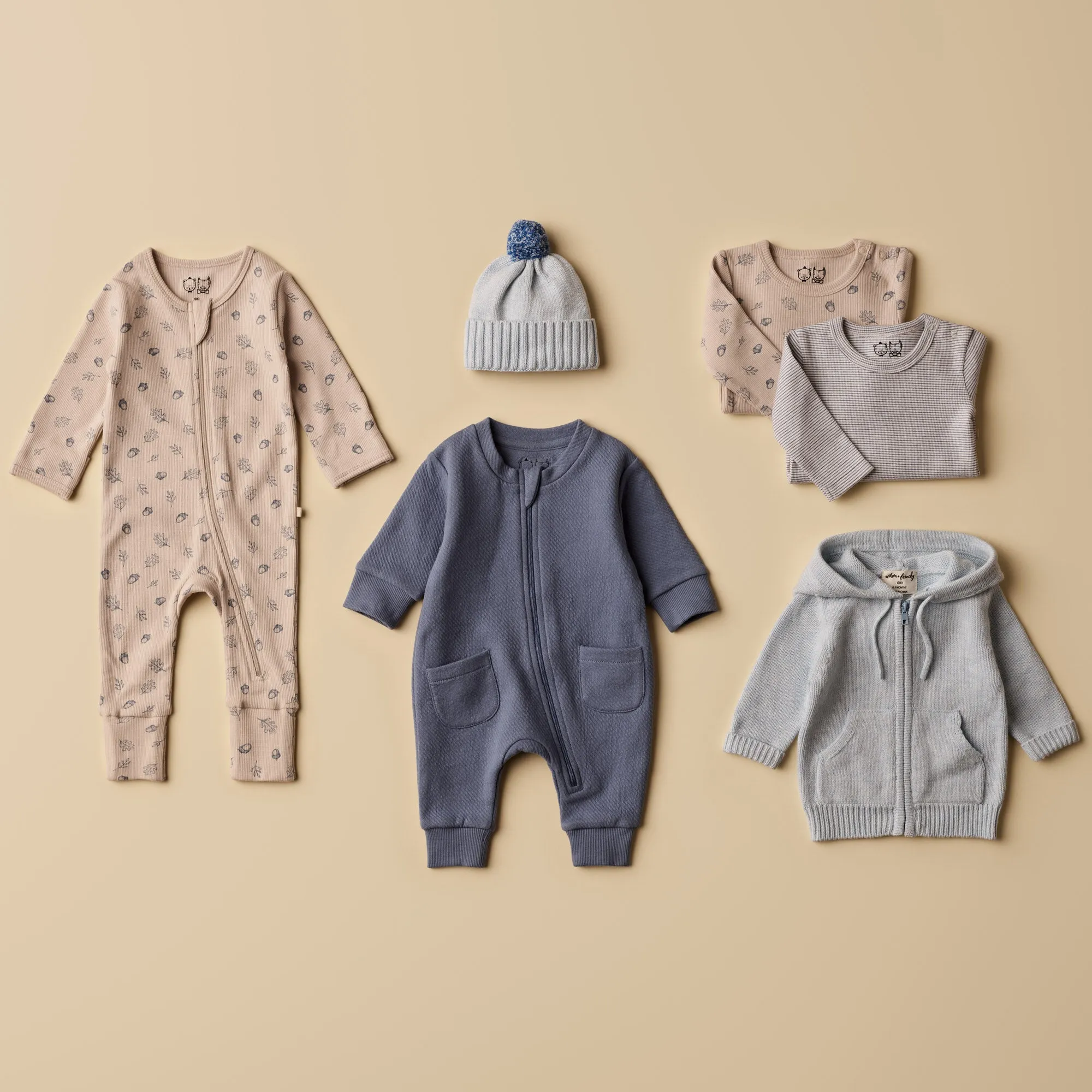 Bluebell Knitted Zipped Jacket