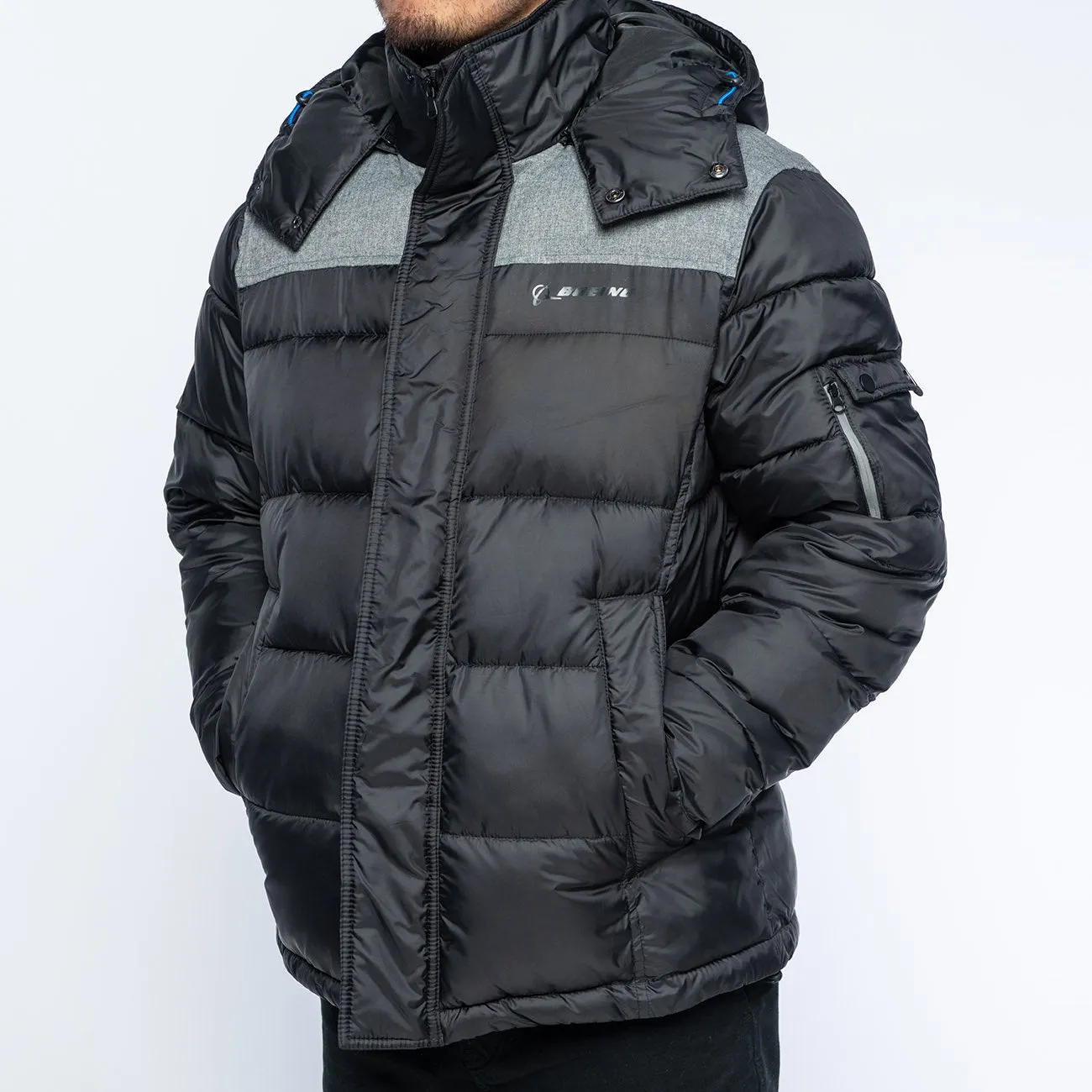 Boeing Quilted Contrast Yoke Jacket
