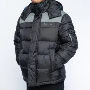 Boeing Quilted Contrast Yoke Jacket