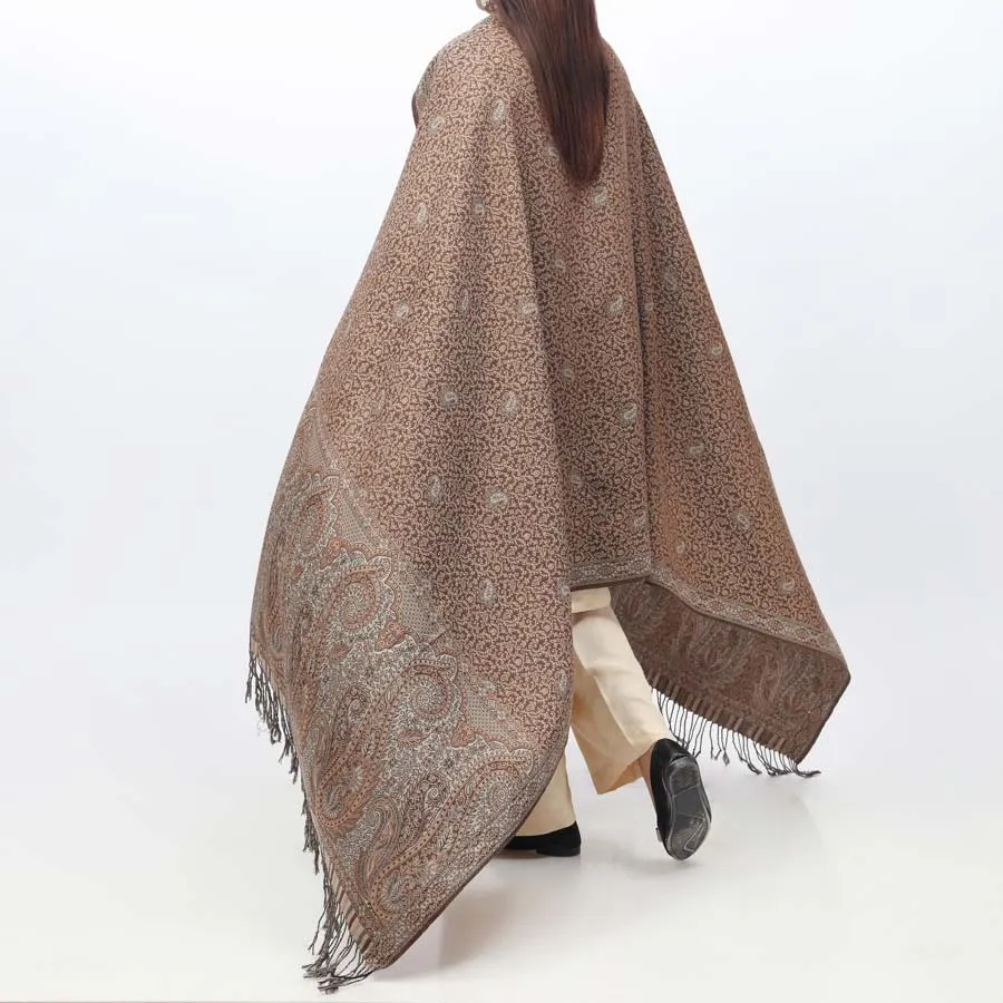 Brown Winter Shawl PW3701