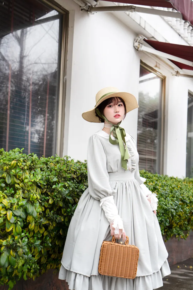 (BuyForMe) Sweet Wood~Lola's Diary~Multicolors Classic Lolita Plus Size OP Dress