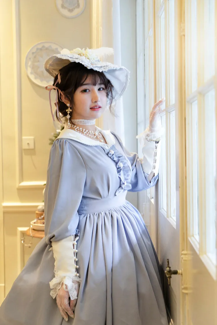 (BuyForMe) Sweet Wood~Lola's Diary~Multicolors Classic Lolita Plus Size OP Dress