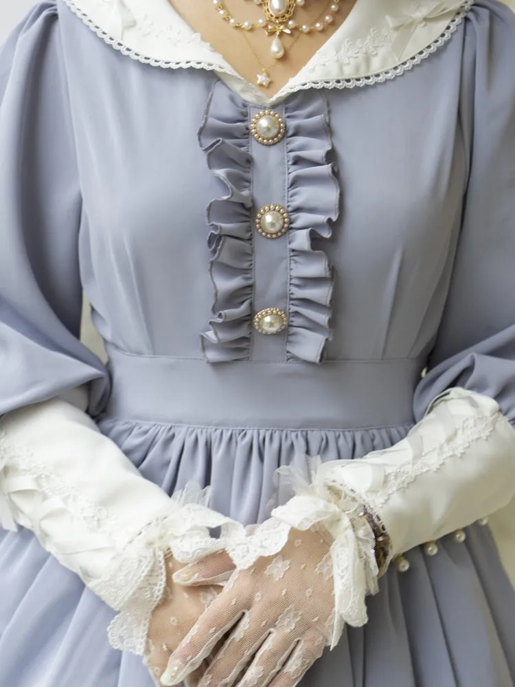 (BuyForMe) Sweet Wood~Lola's Diary~Multicolors Classic Lolita Plus Size OP Dress
