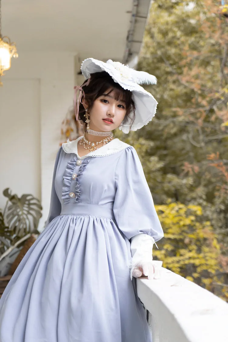 (BuyForMe) Sweet Wood~Lola's Diary~Multicolors Classic Lolita Plus Size OP Dress