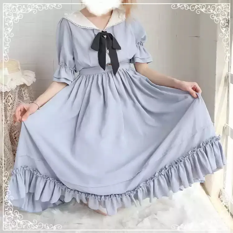 (BuyForMe) Sweet Wood~Lola's Diary~Multicolors Classic Lolita Plus Size OP Dress