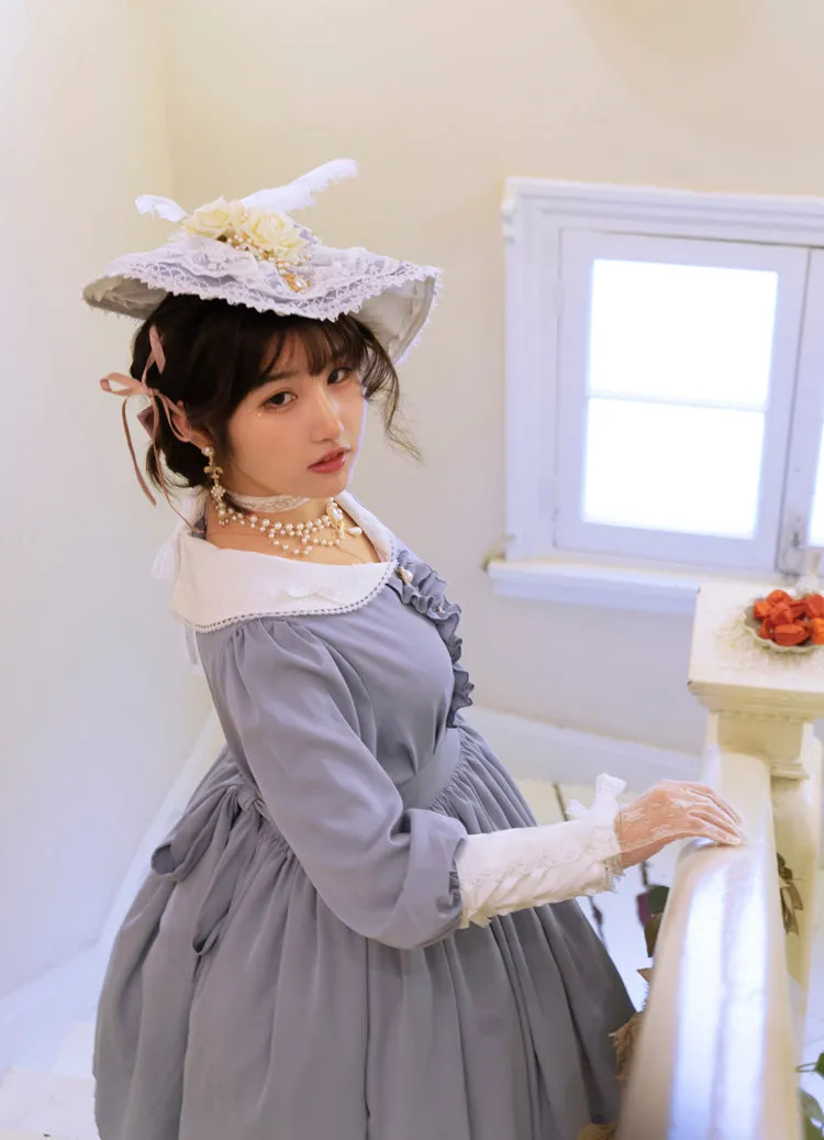 (BuyForMe) Sweet Wood~Lola's Diary~Multicolors Classic Lolita Plus Size OP Dress