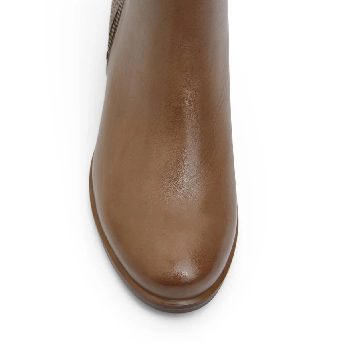 Cafe Boot in Taupe Leather