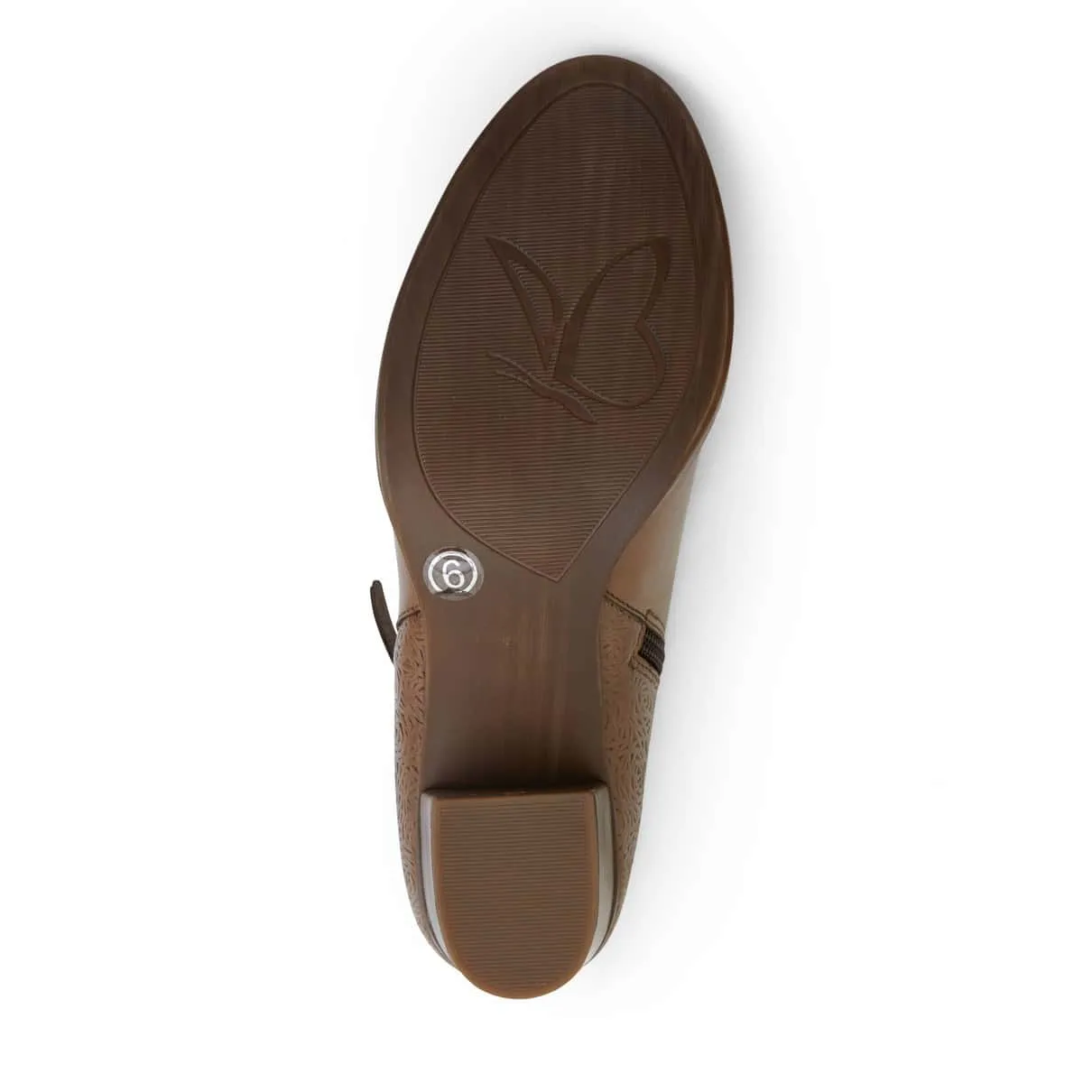 Cafe Boot in Taupe Leather