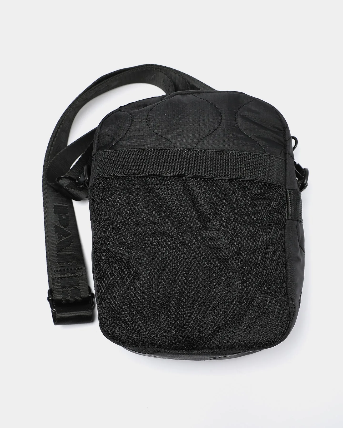 Carré Quilted Pouch Black