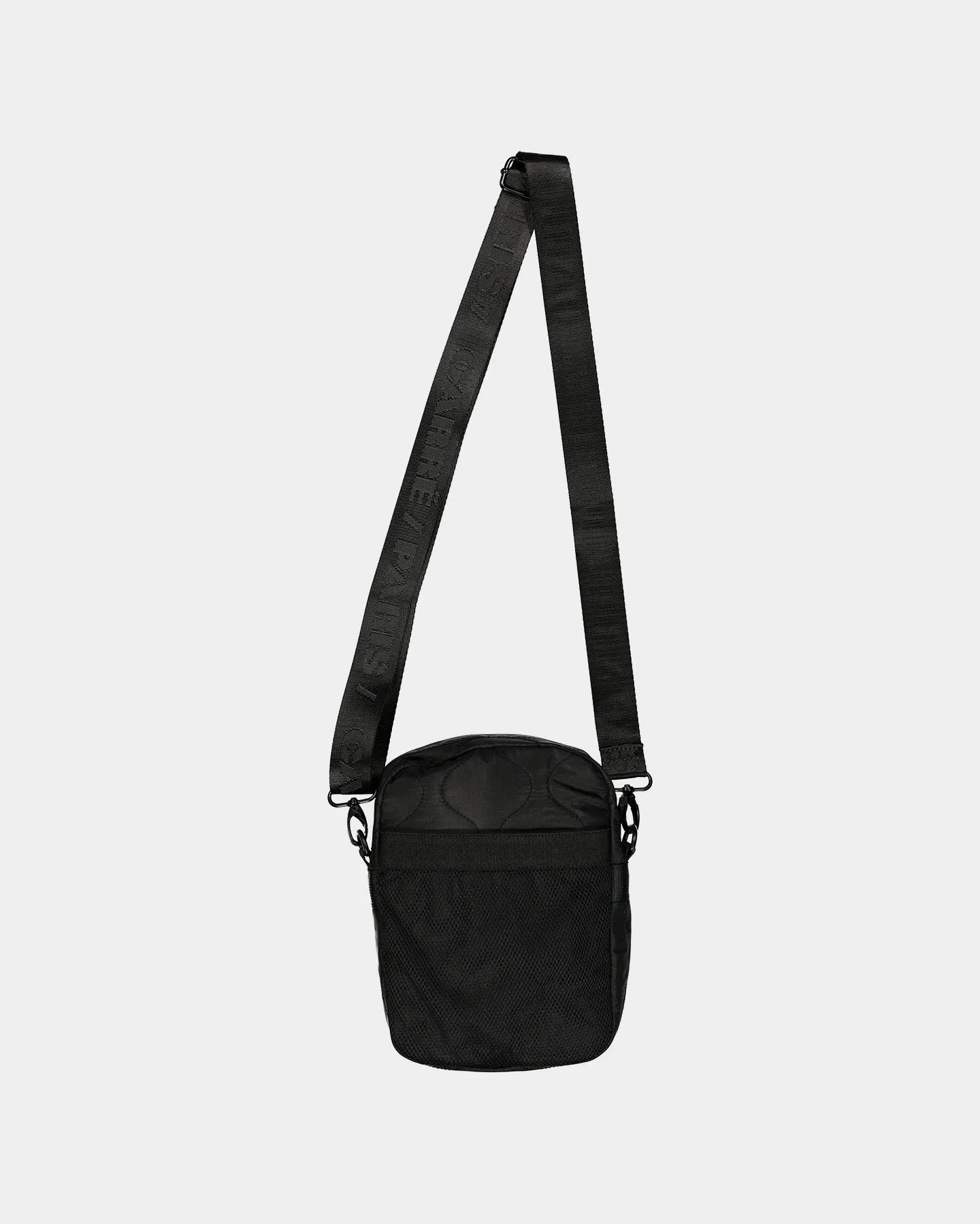 Carré Quilted Pouch Black
