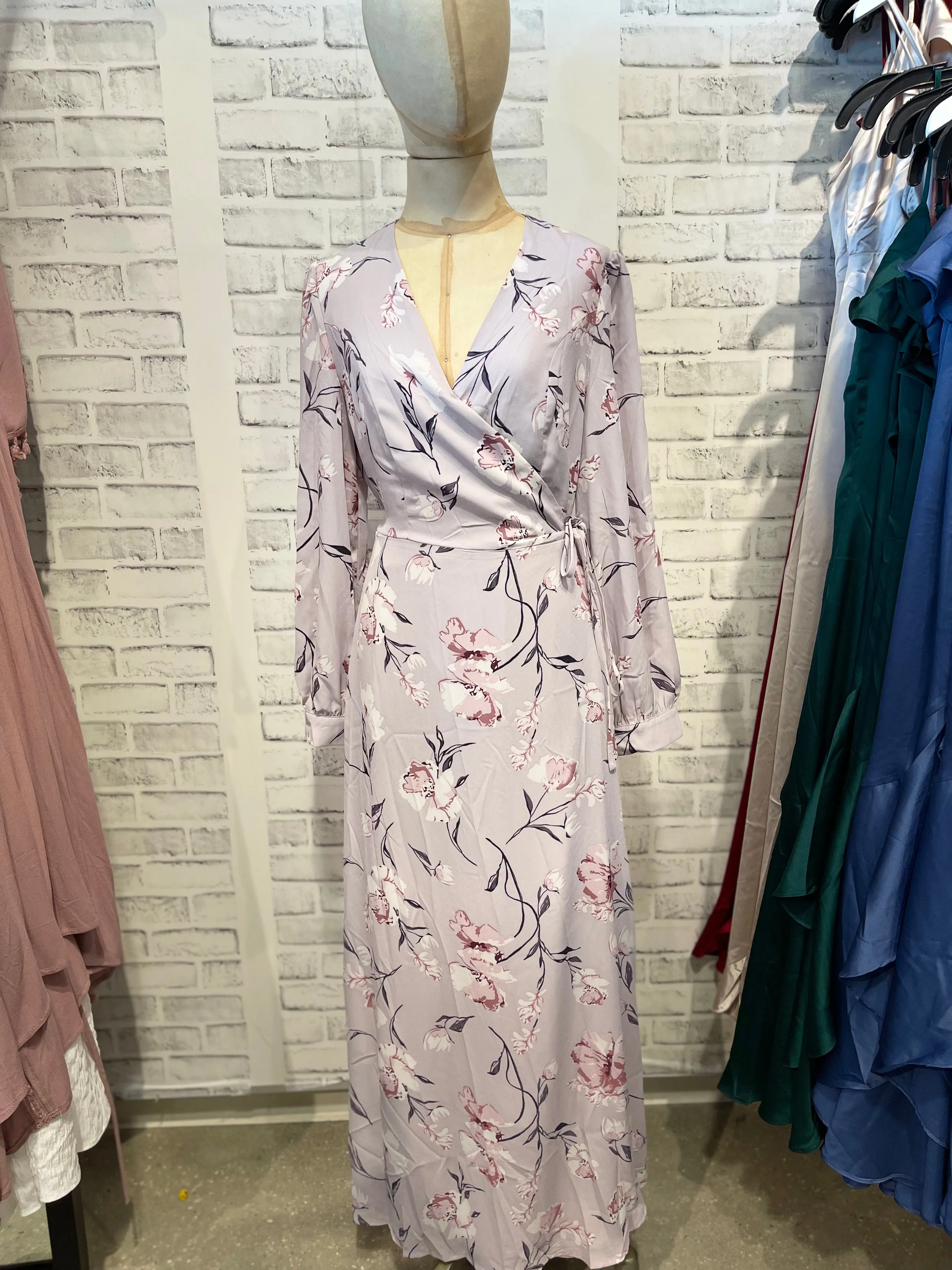 Carson Maxi Wrap Dress