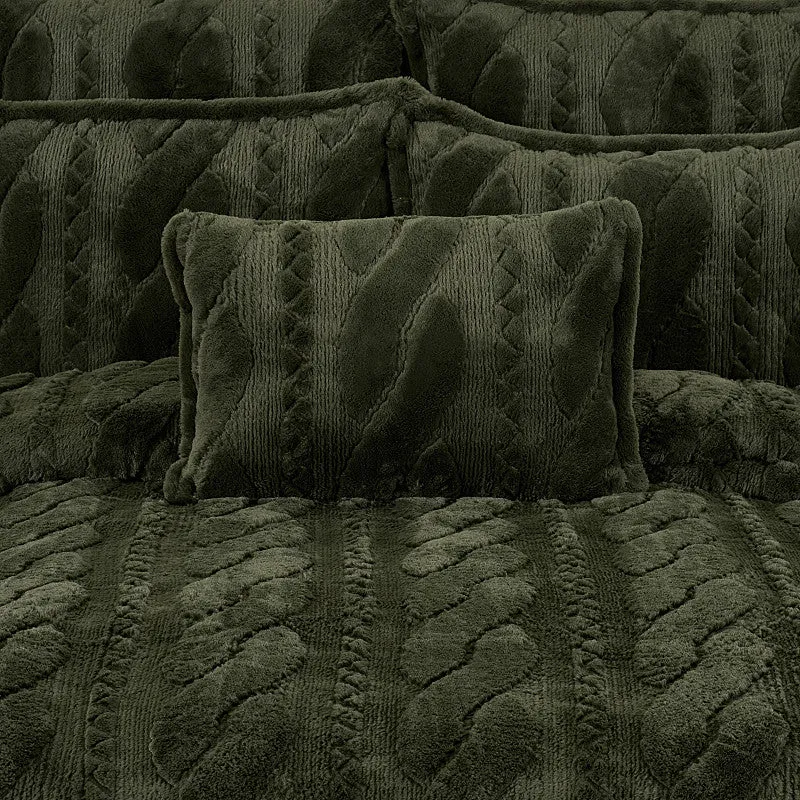 Cava Quilted Boudoir Decorative Throw Pillow