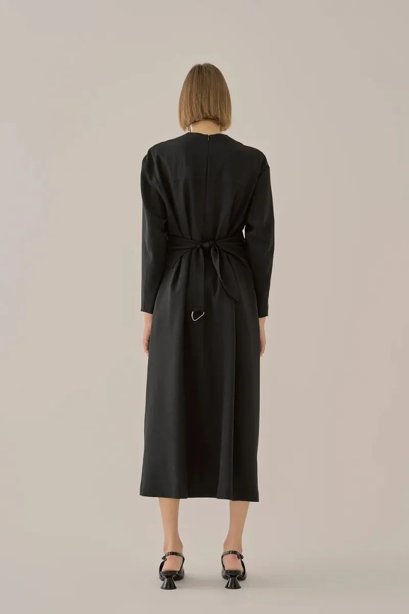 Claire Wrap Waist Dress