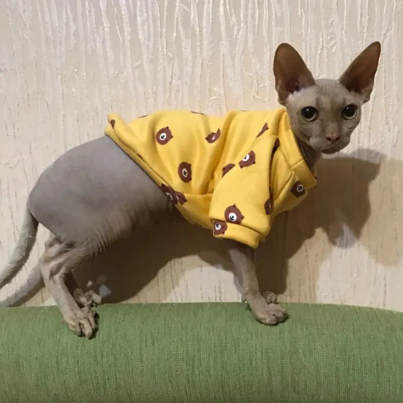 Cozy Winter Cat Hoodie - Warm Sweater for Cats and Small Dogs