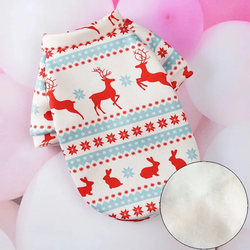 Cozy Winter Cat Hoodie - Warm Sweater for Cats and Small Dogs