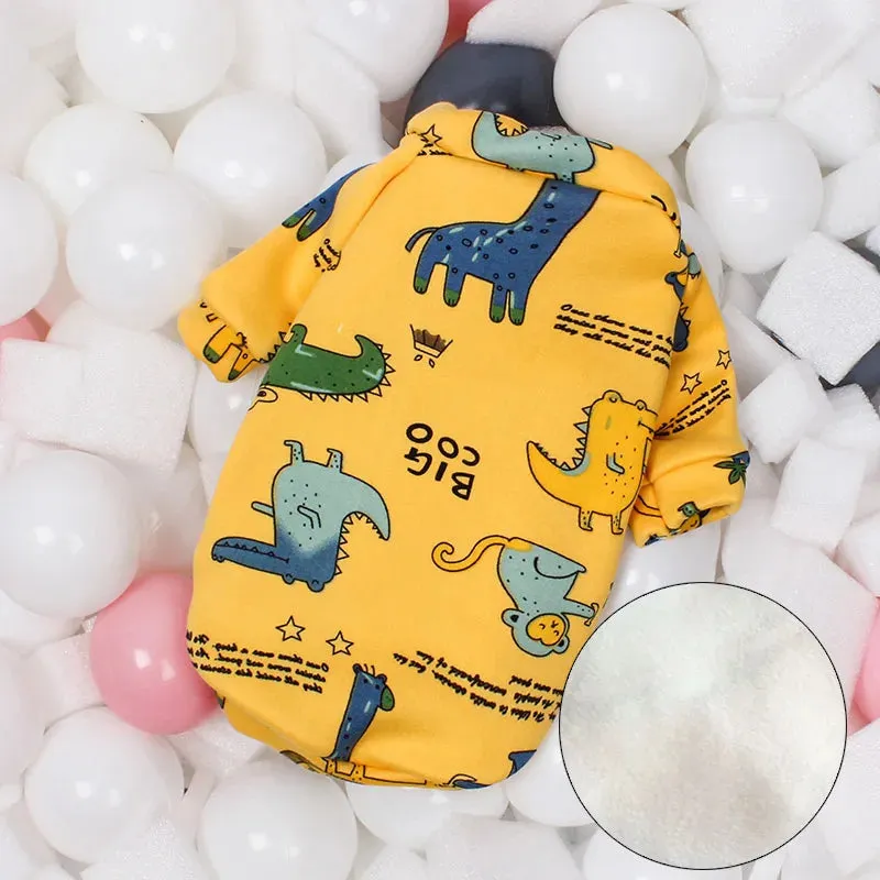 Cozy Winter Cat Hoodie - Warm Sweater for Cats and Small Dogs