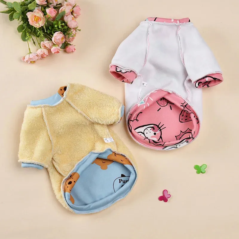 Cozy Winter Cat Hoodie - Warm Sweater for Cats and Small Dogs