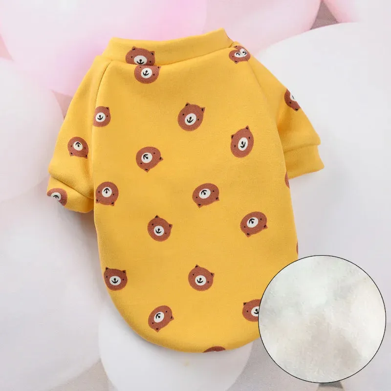 Cozy Winter Cat Hoodie - Warm Sweater for Cats and Small Dogs