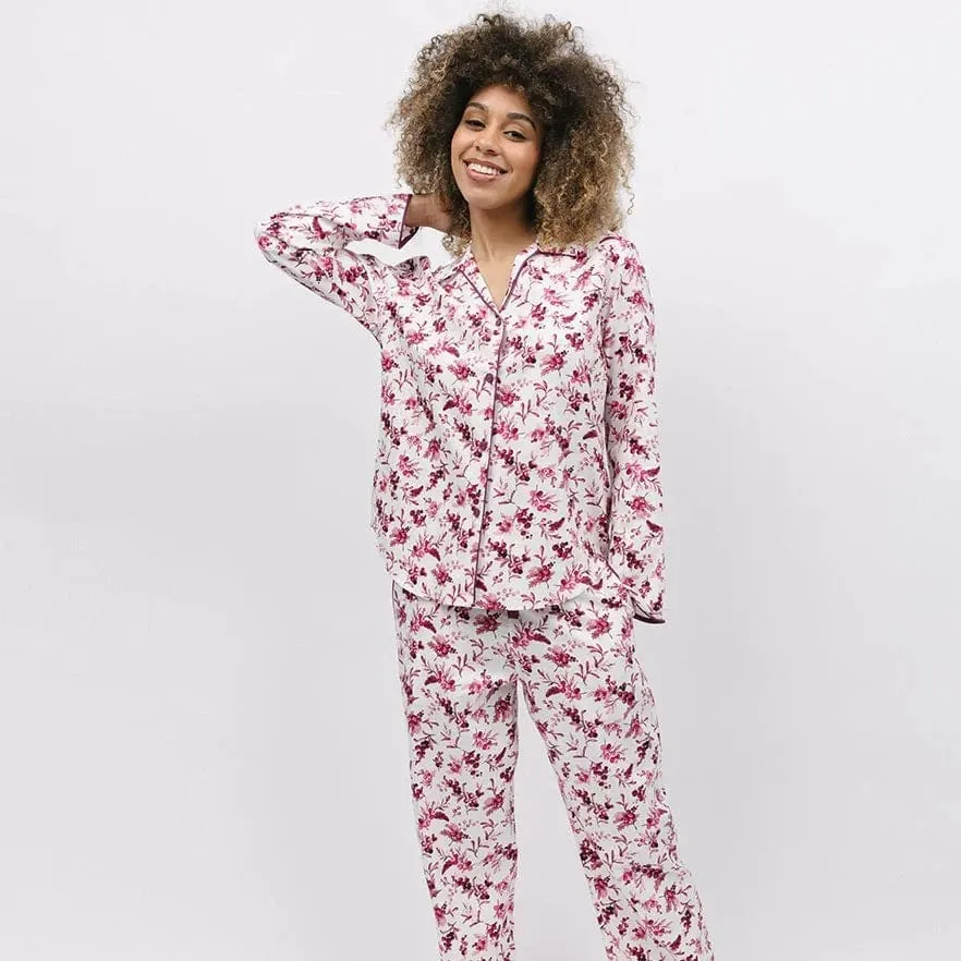 Cyberjammies Eve Berry Print Pyjama Top