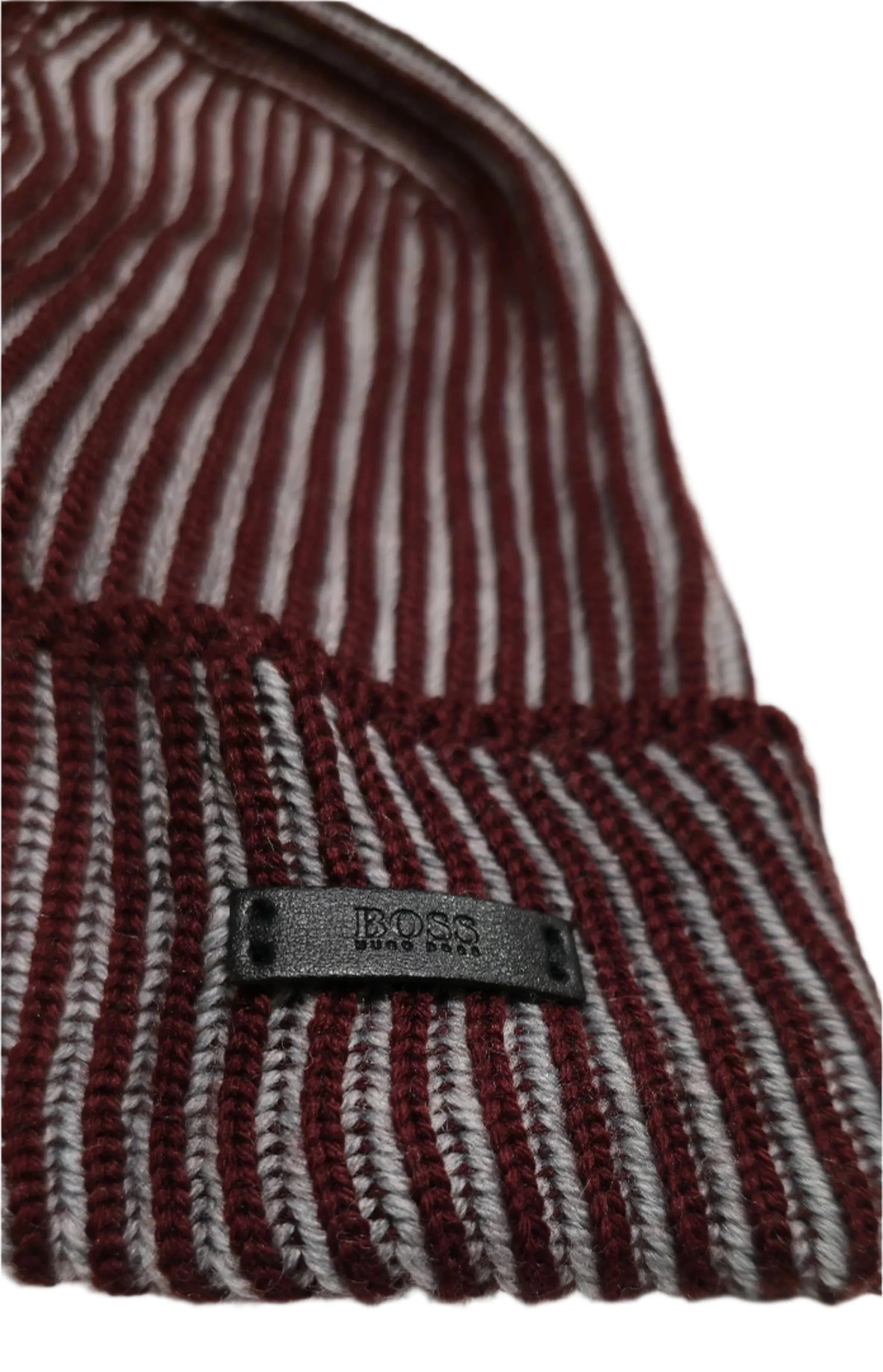 Ebalerio Beanie (Maroon/Grey) - 50392074604