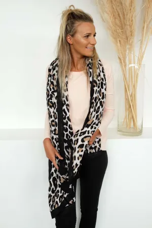 Elk Scarf Leopard