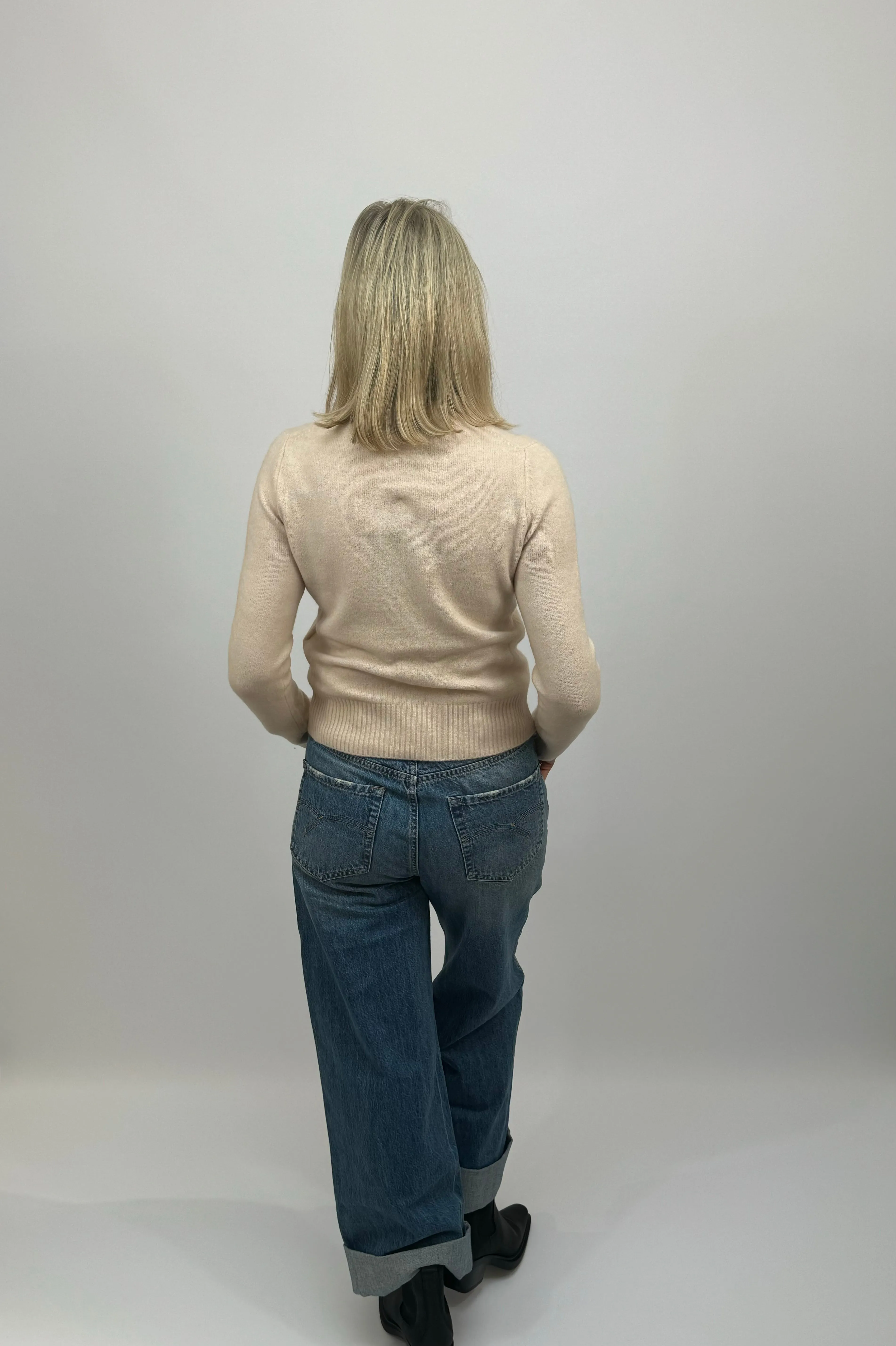 EMME Cream Gem Sweater