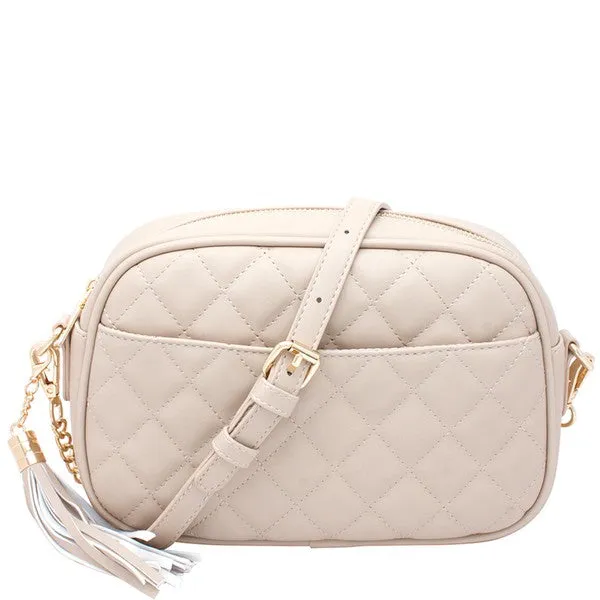 Everyday Essential Quilted Crossbody - Neutral