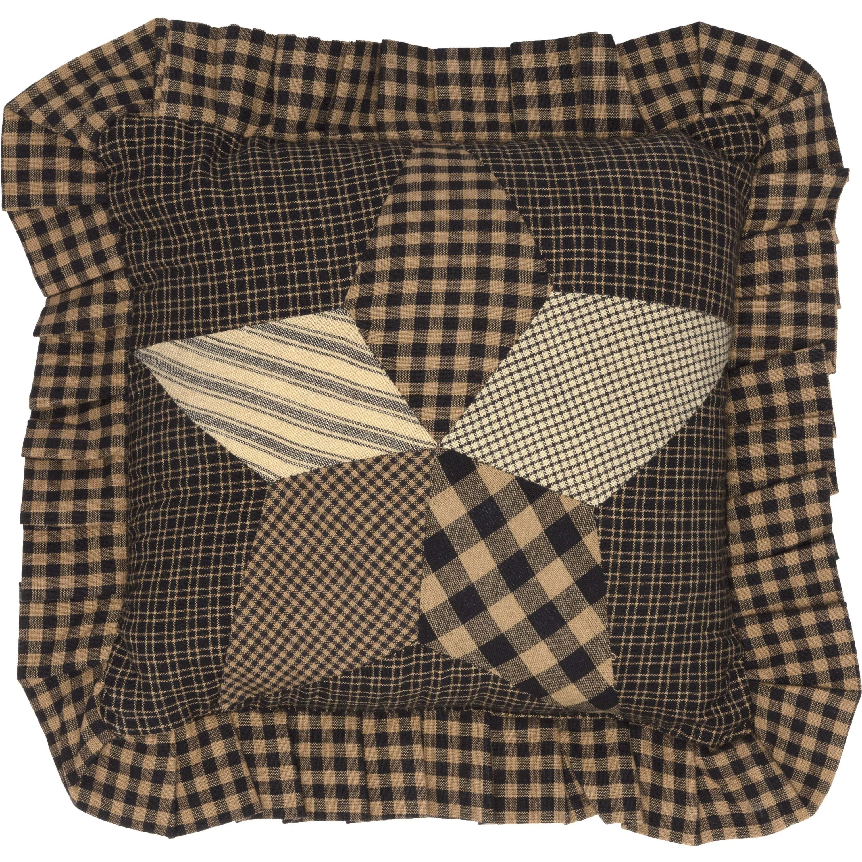 Farmhouse Star Pillow 10x10"