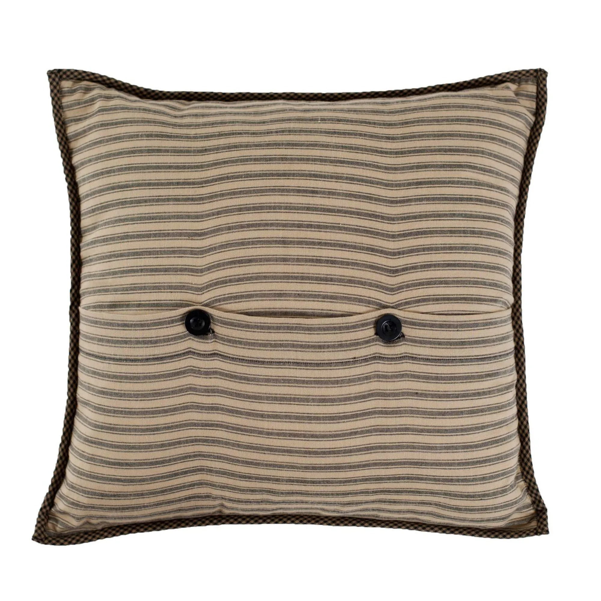 Farmhouse Star Quilted Pillow 16" Filled
