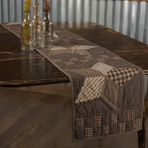 Farmhouse Star Quilted Runner 13x72"