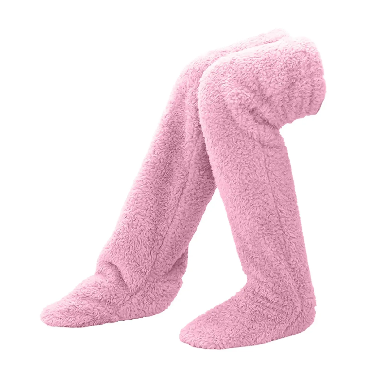 Fluffy Over-Knee Winter Leg Warmers – Thick, Cozy, and Warm