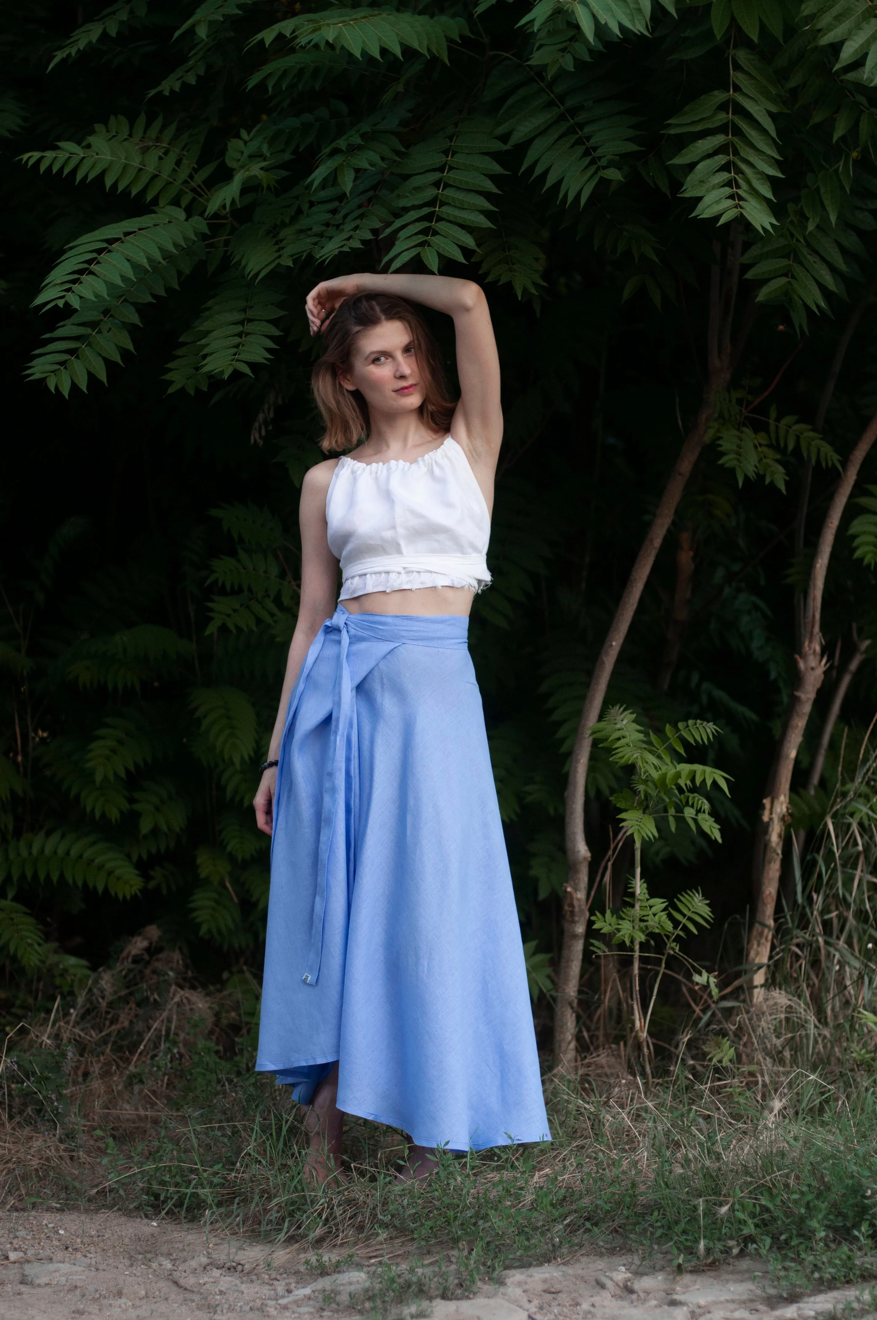 Form 1. Multiway. For F. Blue (transformable dress)