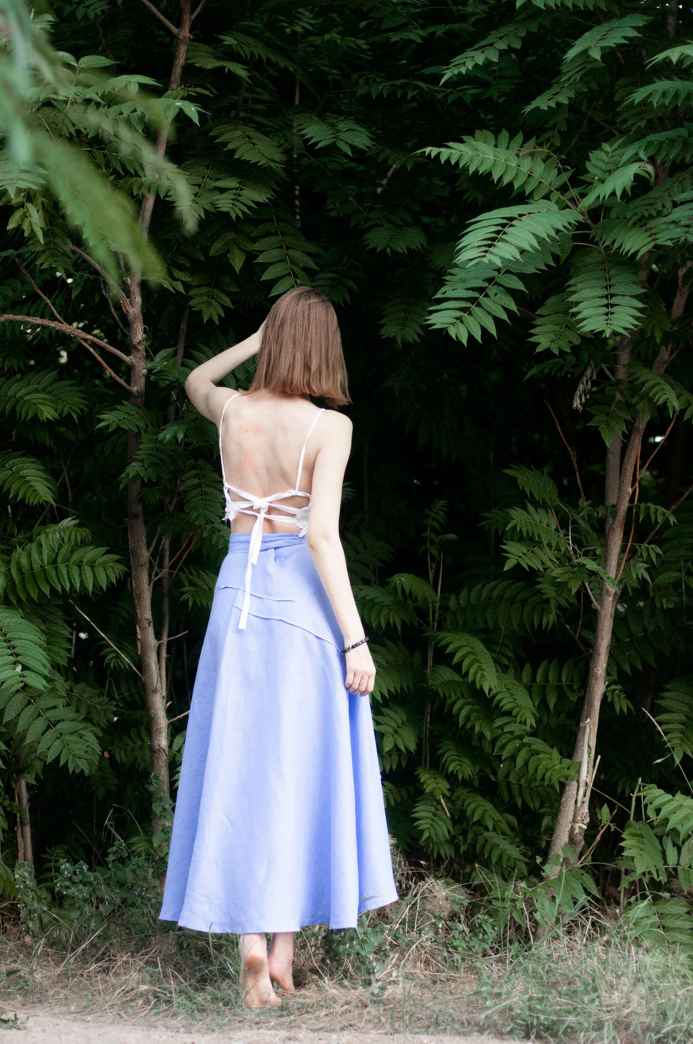 Form 1. Multiway. For F. Blue (transformable dress)