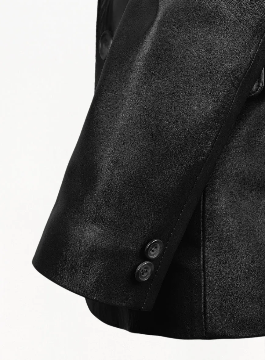 Harper Leather Blazer