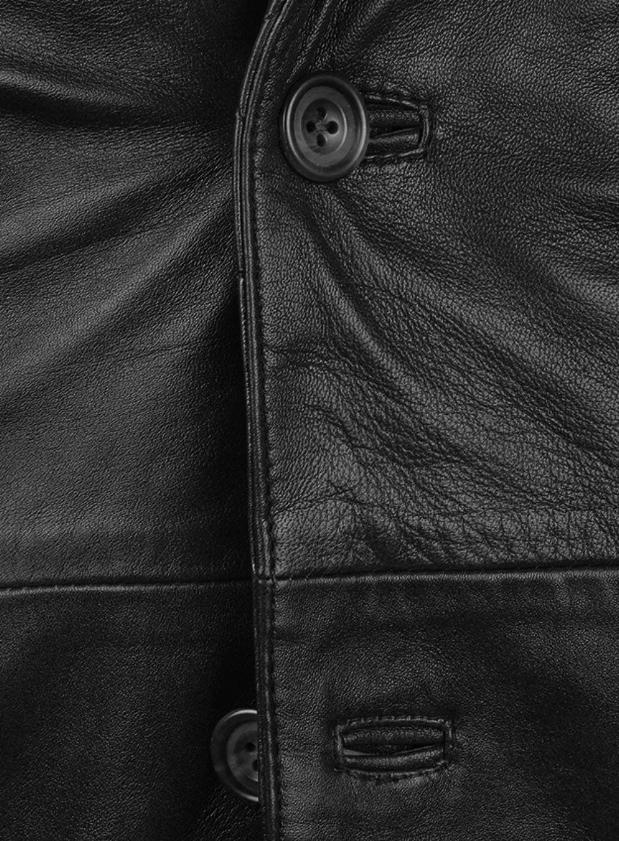 Harper Leather Blazer