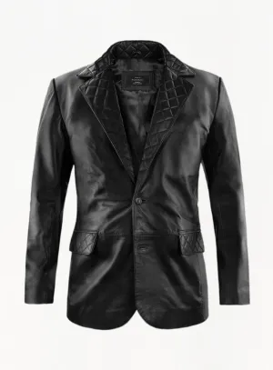 Harper Leather Blazer