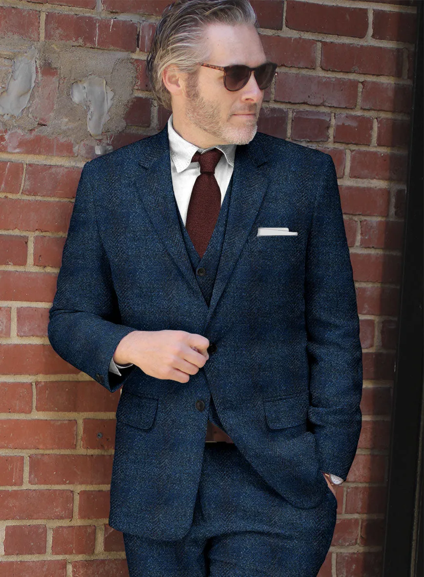 Harris Tweed Scot Blue Jacket